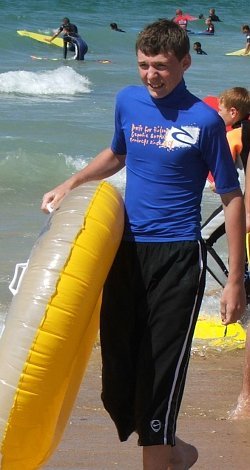 sun safe swimwear on beach