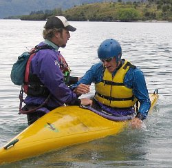canoe kayak capsize buoyancy aid
