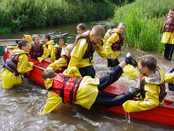 Canoeing mayhem