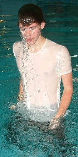 tall tee swim shirt