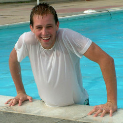 tall tee swim shirt