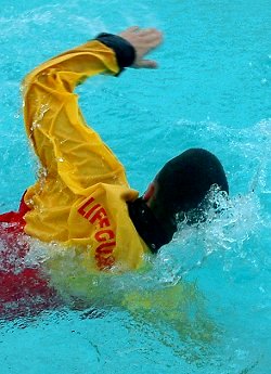 lifeguard on duty
