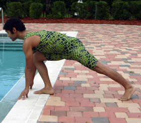 Lycra trisuit